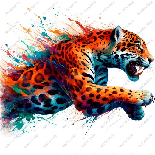 21 Stunning Jaguar Clipart | Jaguar Clipart | Printable Watercolor Clipart | High Quality Jpgs | Digital Download | Paper Craft | Journal - Etsy