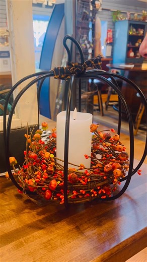 Check out these new LED wax timer candles! 🕯️ New to our shops, you can blow them on and off. Come see us to get yours this weekend!🤩 | The Rusty Relic antiques and primitives