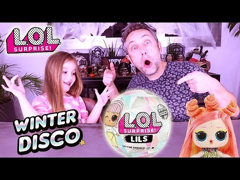 3 poupées LOL SURPRISE LILS, LILS WINTER DISCO et #HAIRGOALS Ultra RARE !!!
