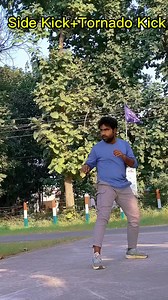 Side Kick Tornado Kick Combo 💥⚡ . . . #taekwondo #karate #kungfu #mma #fighter #martialarts #tornadokick #kick #kicks #viralreels #reels | Sunil Chang