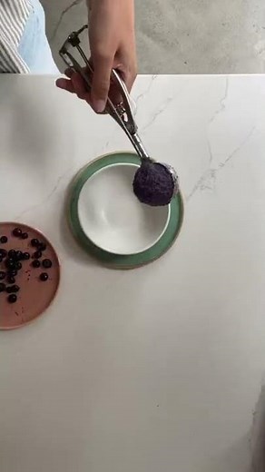 Blueberry Nice Cream