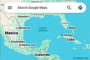 Google Maps now shows Gulf of America, but not for everyone