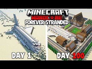 100 Hari Minecraft Hardcore FOREVER STRANDED