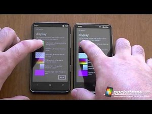 AT&T HTC HD7S Hardware Tour and HD7 Comparison | Pocketnow