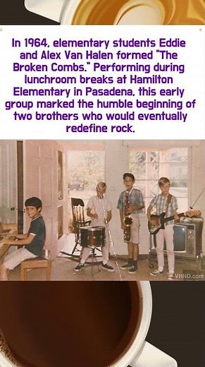 The First Band of Eddie & Alex Van Halen!