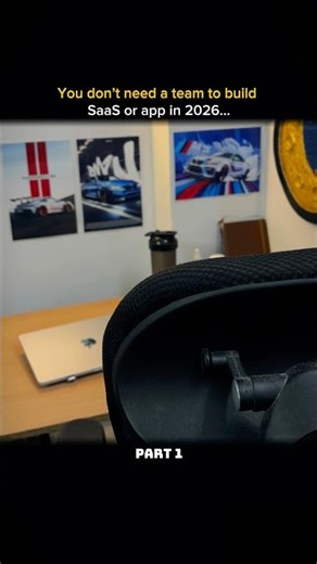 You Don’t Need a Team to Build SaaS in 2026 🤯 #SaaS #AICoding