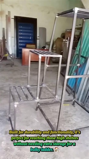 Mind-Blowing 🤯 DIY Metal Chair Turns Into A Ladder! 🪜✨
