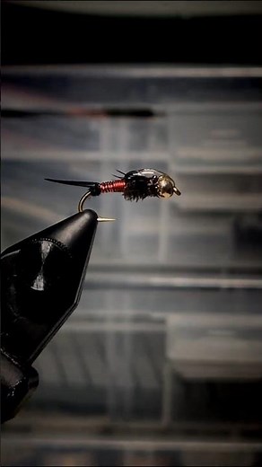 Ode to the Red Copper John Nymph 🪰 #flytying #flyfishing #trout