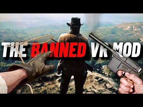 The AMAZING BANNED Red Dead Redemption 2 VR MOD! // 4090 VR Gameplay