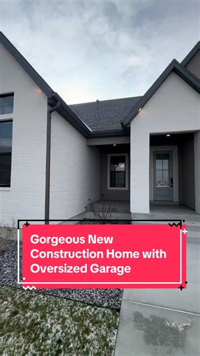 Gorgeous New Construction Home with Oversized Garage