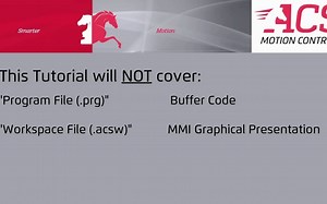 ACS-Tutorial 103 - Saving and Loading Part 1