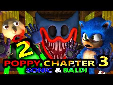 Poppy Playtime CHAPTER 3 VS Sonic & Baldi Minecraft Animation Catnap Movie PART 2