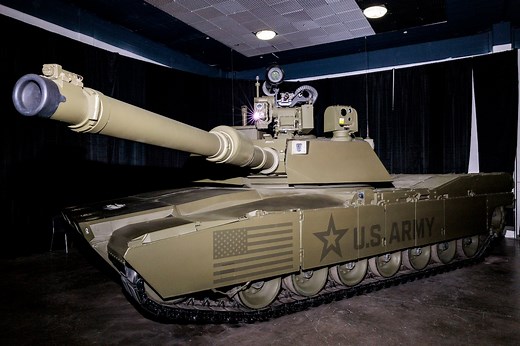 US Army unveils M1E3 Abrams tank prototype at Detroit Auto Show