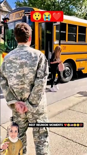 Wife Shocked as Soldier Husband Appears Unexpectedly 😭❤️