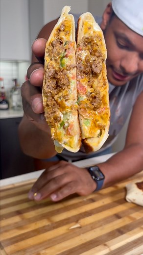 Crunchwrap Supreme cuz Y'all know we got Taco bell at the house#chefkolbykash...#crunchwrapsupreme #recipes #dinnerideas #tacobell #copycat | Chef Kolby Kash