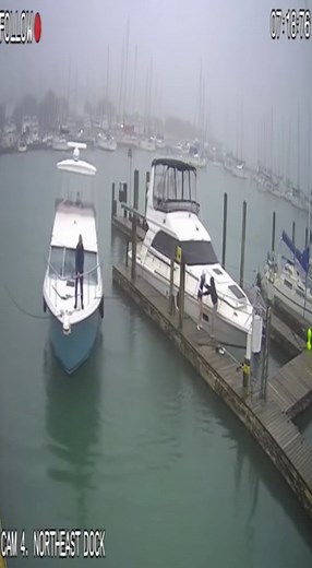 8.5K views | Yacht gently collides with another boat while docking!  #DockingFailRetry | Boat Fail | Facebook