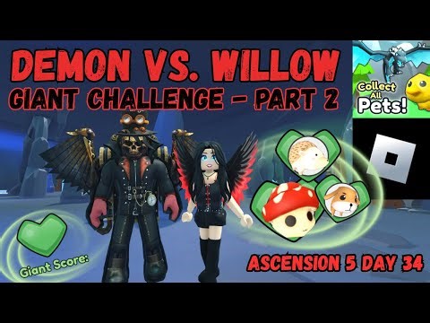 5th Ascension - Day 37 LIVE - 2X shiny Boost - Uncommon Giants - Collect All Pets / Roblox