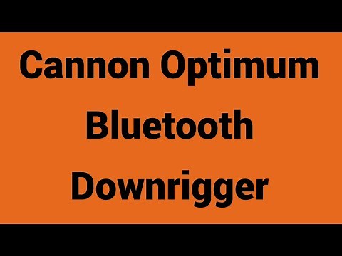 Cannon Optimum Bluetooth Downrigger