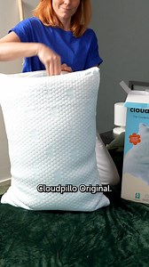 De Cloudpillo Recharge is het zachtste kussen dat je ooit heb...