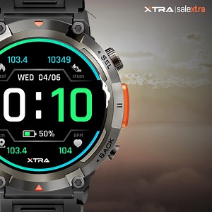 1.9K views | Unleash the Power of XTRA Active R28: Your Ultimate Smartwatch Companion for a Life in Motion! ⌚ ✅ Offer Price: 3,999TK, MRP 4,999TK, ✅ Official Warranty 01 Year. ✅ Zinc Alloy frame. Order now: https://www.salextra.com.bd/xtra-active-r28 | XTRA | Facebook