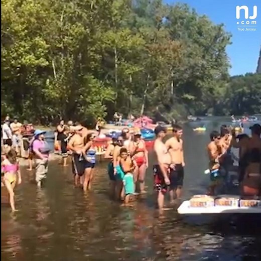 Tubing down the Delaware River for hot dogs: Totally worth it. Have you visited the River Hot Dog Man? | NJ.com