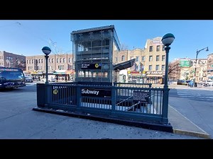 BMT 4th Avenue Line: R160A-2 & R160B (R) Train + A Tour of the 86th Street Station