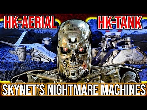 HK Tank & HK Aerial Skynet’s Nightmare Machines That Weren’t Terminators - Explored