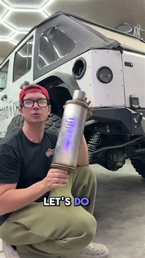 Magnaflow exhaust install: before & after (Jeep JKU)