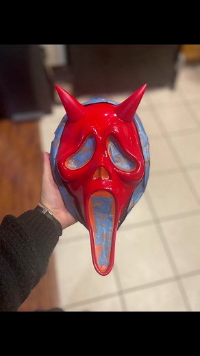 Creating a Bedazzled Custom Ghostface Mask | Scream 6 Cosplay