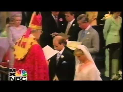 Sophie and Prince Edwards wedding