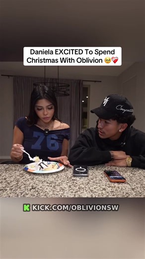 Daniela EXCITED To Spend Christmas With Oblivion 🥹❤️‍🩹 #oblivion #daniela #fyp