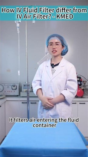 How IV solution filter differ from IV air filter?