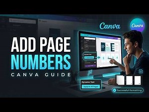 Add Page Numbers in Canva | Step-by-Step Guide