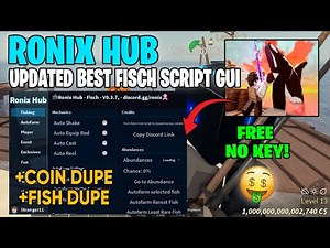 💥 INSANE Fisch Script GUI! INFINITE COIN DUPE 💸 | Auto Fish + Sell | NO KEY, NO KICK 💯 (Pastebin)