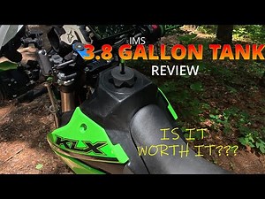 IS IT WORTH THE MONEY??? KLX300 IMS 3.8 GALLON TANK REVIEW