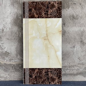 [Hot Item] Ceramic Porcelain Glaze Marble Stair Tiles for Glossy Stepping and Stairs Tiles