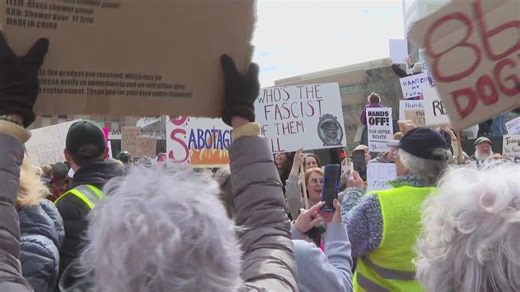 Thousands gather in Appleton & Green Bay as part of nationwide "Hands Off!" protests