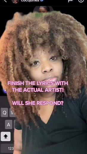 COCO JONES PLAYS FINISH THE LYRICS WITH ME #COCOJONES #takeaNAIRbreak @cocojones