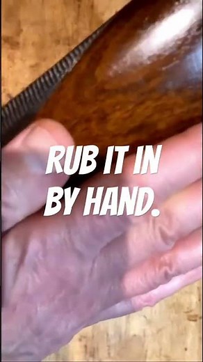 Use Tru Oil for a Glossy Oil finish!