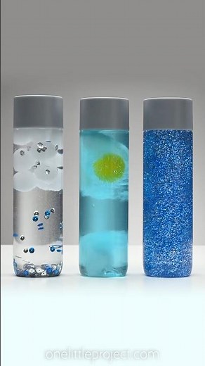 Weather Sensory Bottles 🌧️ ☀️