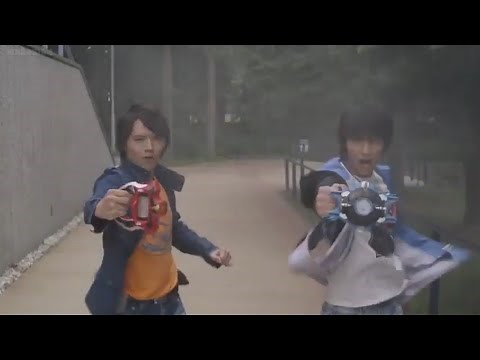 Ultraman Geed & Ultraman Blu Transformation in Ultraman R/B The Movie