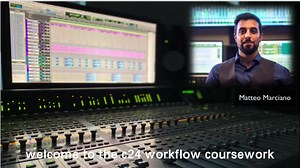 AVID C24 Control Surface Workflow
