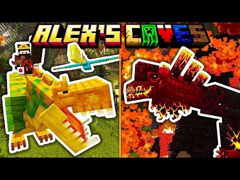 Primordial Caves! Pt2 - Alex's Caves! 1.20.1+ | Minecraft Mod Showcase