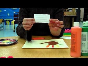 Turkey Handprint Craft for Thanksgiving