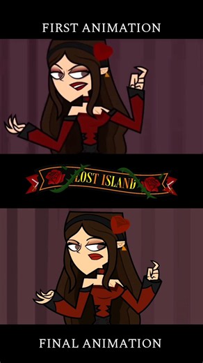 A small comparison - Lost Island. #disventurecamp #totaldrama #lostislanddt
