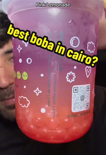 secret boba place in tagamo3?🧋try it out and let me know! I ordered: -Pink Lemonade (Jelly Boba) -Taro (Tapioca Boba) -Passion Fruit (Jelly Boba) -Salted Caramel (Tapioca Boba) -Yogurt and Berries Mochi This was: 📍Zenzoo, UVenues, New Cairo #creatorsearchinsights #boba #bubbletea #bobatea #bobaplace