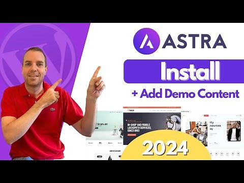 How To Install FREE Astra Theme and Import Demo Content | Step-by-Step Guide