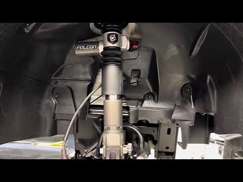 VanCompass inverted Rally Struts for Sprinter; mind-blowing performance