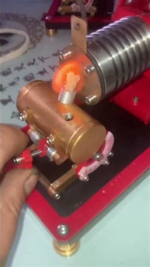 Retrol Beam Engine Flame Eater Vacuum Engine Ｍodel | Stirlingkit