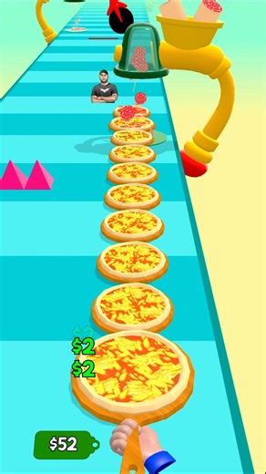 Pizza factory run android ios games #shorts